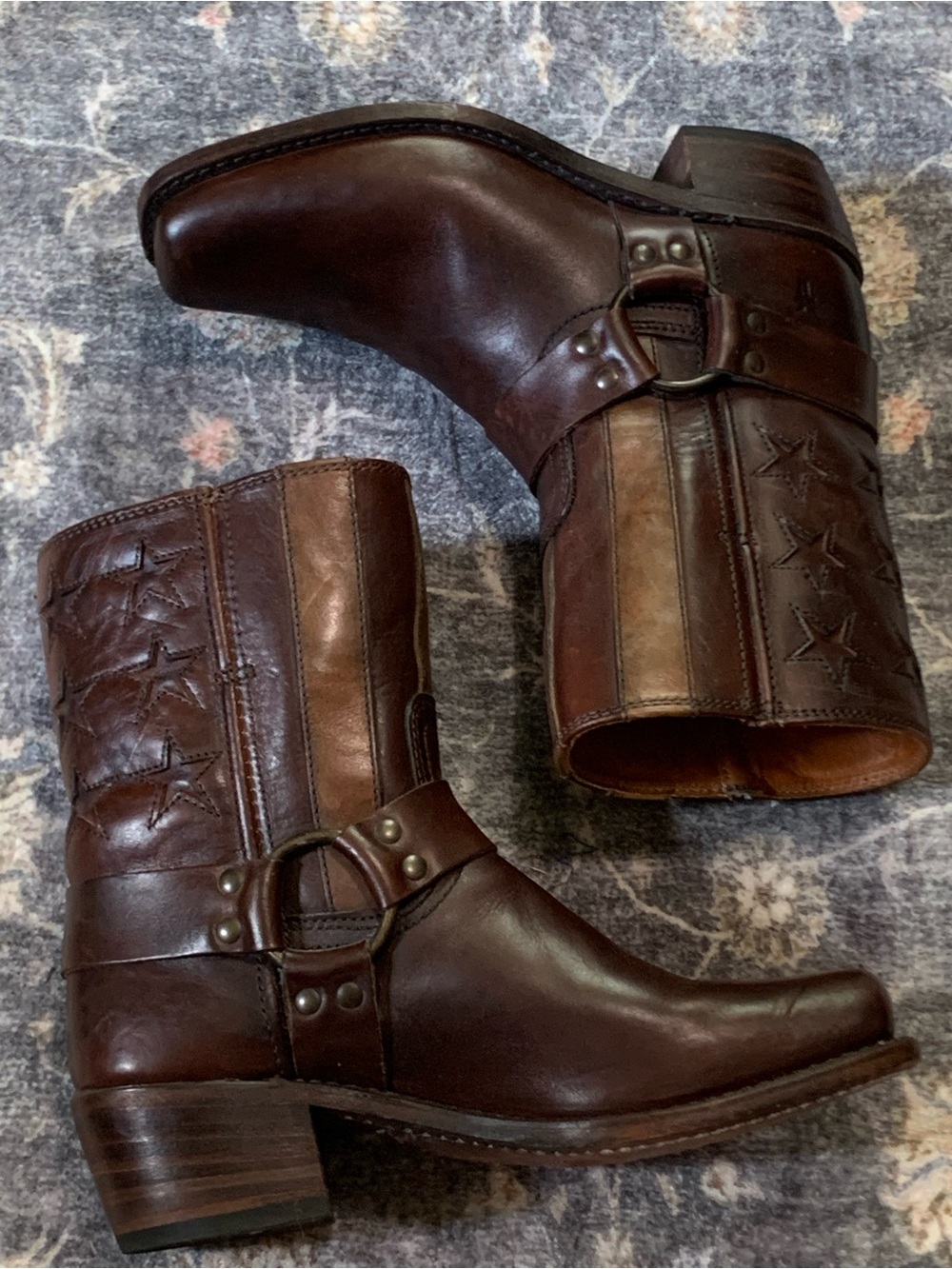 Frye 150th anniversary harness Americana short boot size 7.5